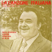 LP La Canzone Italiana N36 Luciano Tajoli, Terra straniera, Credimi, Villatriste, 45 giri