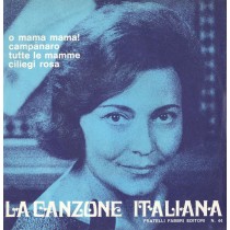 LP La Canzone Italiana N.44 O mamma mamma, Campanaro, Tutte le mamme, Ciliegi rosa 45 giri