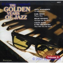 CD THE GOLDEN YEARS OF JAZZ VOL. 6 5032044440219