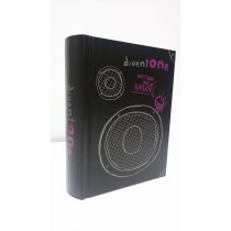 DIARIO AGENDA SEVEN DIVENTONE NERO VIOLA POCKET 2016\2017