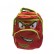 ZAINO SCUOLA FACCINE ROSSO VERDE CRAZY M8 MATE ZAINI FACCE