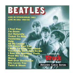 CD BEATLES LIVE IN STOCKHOLM 1963 - LIVE IN USA 1964-65 