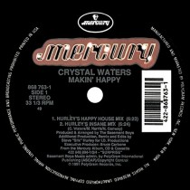 LP 12" CRYSTAL WATERS MAKIN' HAPPY 042286876313
