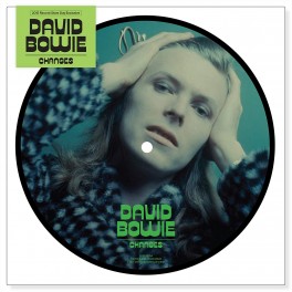DAVID BOWIE, CHANGES/EIGHT LINE POEM, 7" PICT DISC, RSD 2015 EXCLUSIVE, 40TH DAVID BOWIE, CHANGES/EIGHT LINE POEM, 7" PICT DISC, RSD 2015 EXCLUSIVE, 40TH