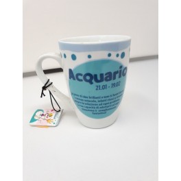 Tazza in Ceramica  Oroscopo ACQUARIO