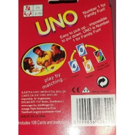 CARTE DA GIOCO UNO 2 MAZZI GIOCO DA TAVOLA CARTE DA GIOCO UNO 2 MAZZI GIOCO DA TAVOLA