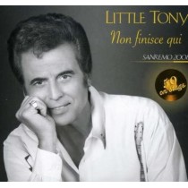 2XCD +DVD LITTLE TONY " NON FINISCE QUI " SANREMO 2008 RARO! NUOVO NON SIGILLATO 8044291030829