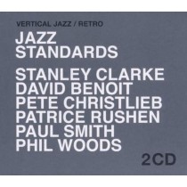 CD STANLEY CLARKE D.BENOIT & FRIEND "JAZZ STANDARDS " GOLD COLLECTION 2CD  076119428325