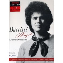 CD BATTISTI MOGOL IL NOSTRO CANTO LIBERO DVD + CD Combo Package DVD Size 886972008295