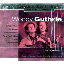 CD Collector edition rare recordings Woody Guthrie