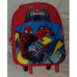 Zaino trolley asilo bimbo Spiderman italy style