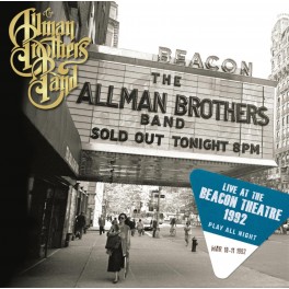 CD The Allman Brothers Band play all night live at the beacon Theatre 1992 (DOPPIO ALBUM)