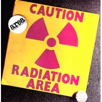 CD Area caution radiation area (con spilletta)