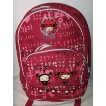 Zaino Pucca Rosso SCUOLA E TEMPO LIBERO