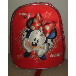 Zaino asilo 3D Minnie Mouse  - 5411217427521