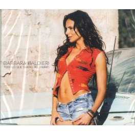 CDs BARBARA BALDIERI - TODO LO QUE QUEIERO (ALL I WANT) 8032632250081