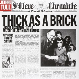 LP JETHRO TULL THICK AS A BRICK 825646139507 LP JETHRO TULL THICK AS A BRICK 825646139507
