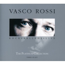CD VASCO ROSSI ROCK BALLADS LIVE THE PLATINUM COLLECTION 094638285021 CD VASCO ROSSI ROCK BALLADS LIVE THE PLATINUM COLLECTION 094638285021