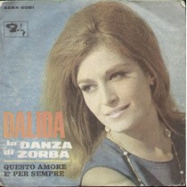 LP DALIDA LA DANZA DI ZORBA QUESTO AMORE E' PER SEMPRE 