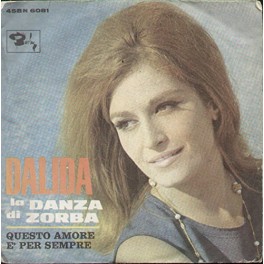 LP DALIDA LA DANZA DI ZORBA QUESTO AMORE E' PER SEMPRE 
