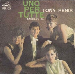 LP Uno Per Tutte / Le Ciliege TONY RENIS 