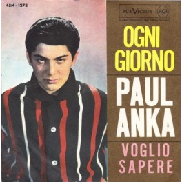 LP PAUL ANKA OGNI GIORNO/ VOGLIO SAPERE
