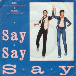 LP Paul McCartney & Michael Jackson - Say Say Say - Odeon - 1C 006 1652527 Import