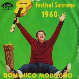 LP DOMENICO MODUGNO LIBERO/ NUDA FESTIVAL SANREMO 1960 7'' 45 GIRI