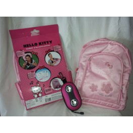 Zaino scuola asilo cassa musica Hello Kitty